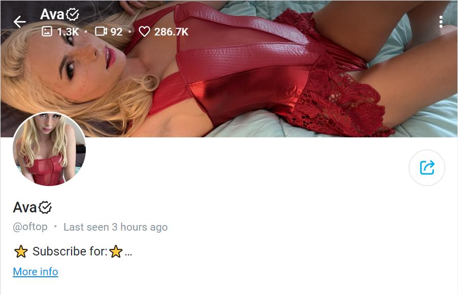 Ava / oftopfree Nude OnlyFans Leak 1