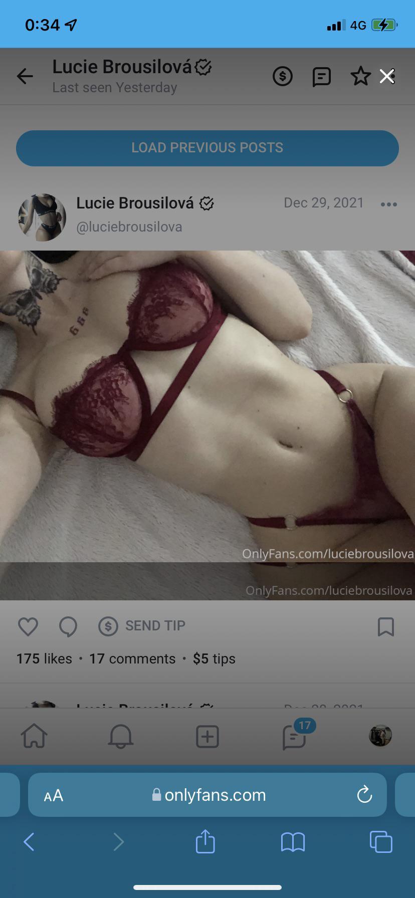 luciebrousilova Nude OnlyFans Leak 1