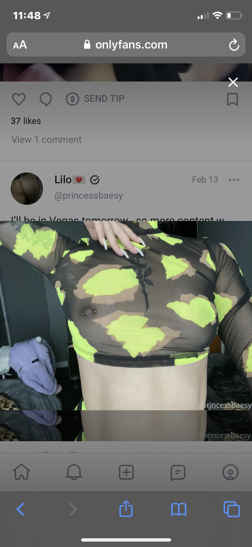 Perdite Nude di Princessbaesy su OnlyFans 1