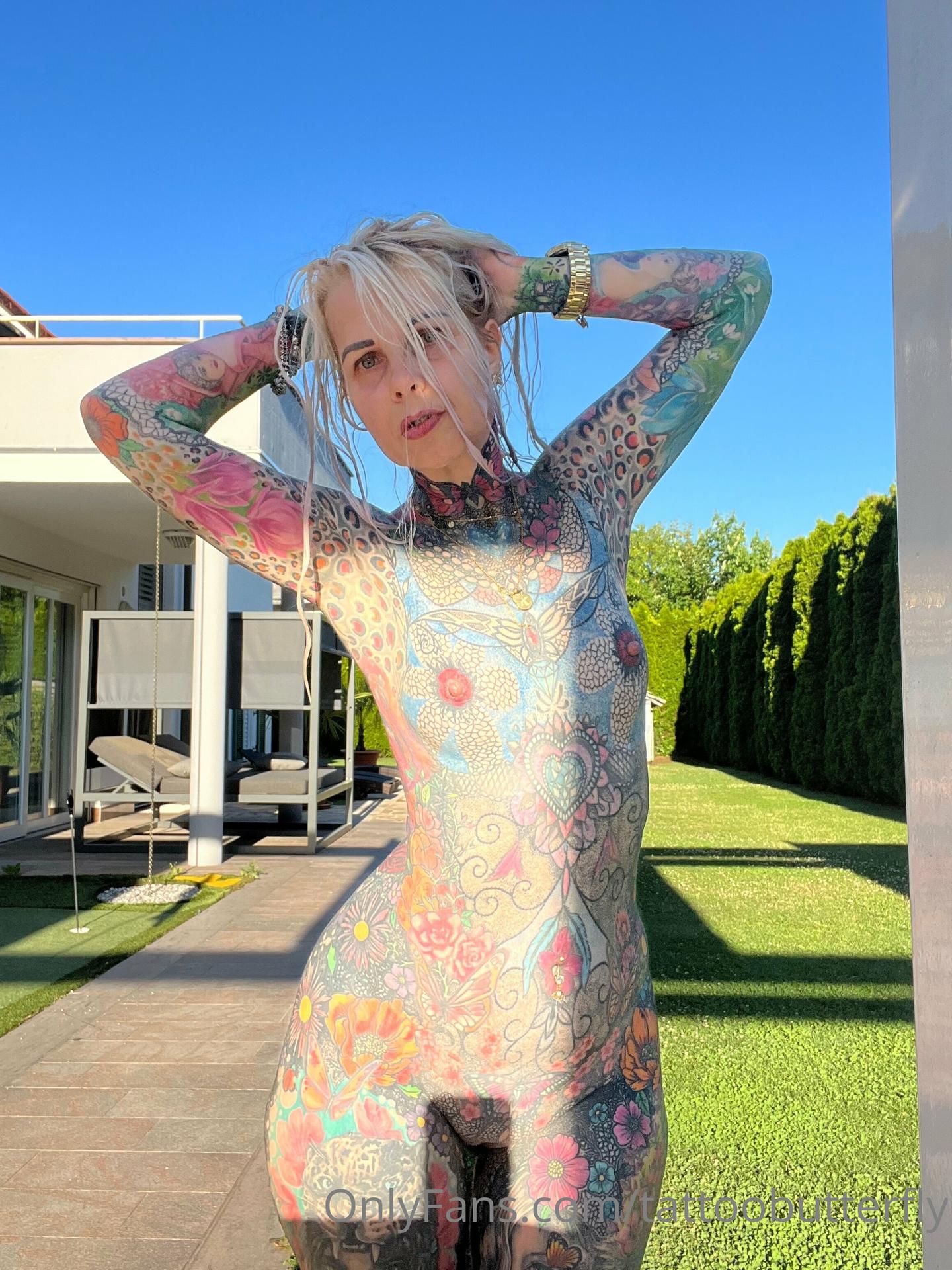 Tattoobutterfly Nude OnlyFans Leak 1