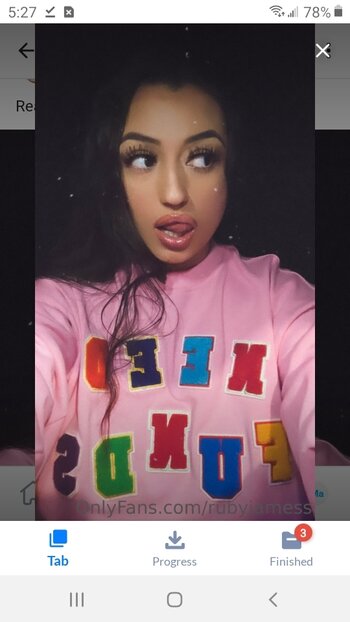 Rubyjamess / rubybabyxo / rubyjamesss Leak Nudi OnlyFans Foto 3