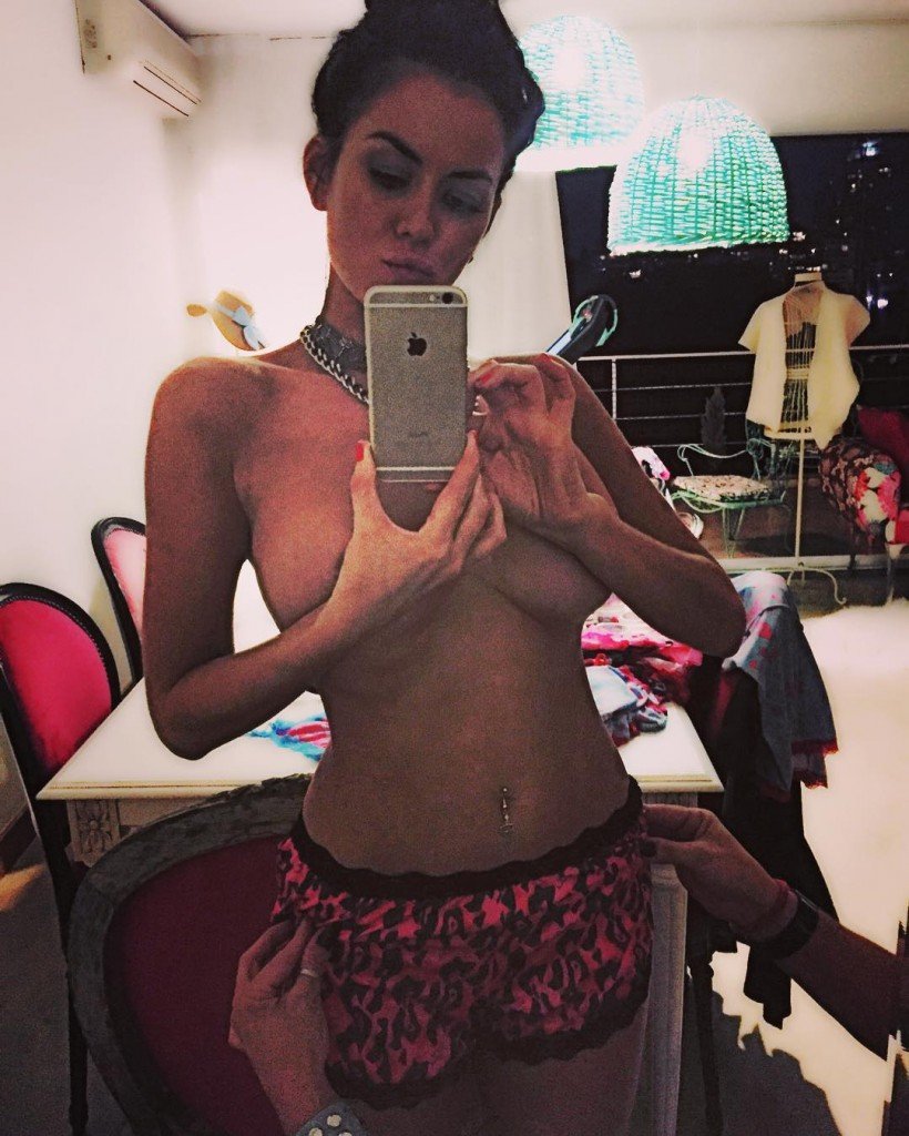 Karina Jelinek Topless