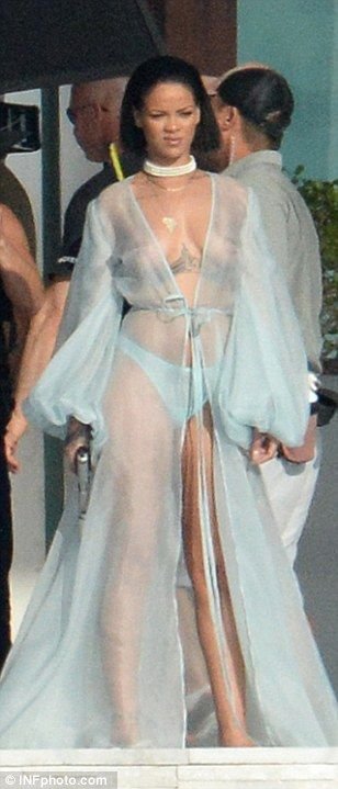 Rihanna See Through Photos 4