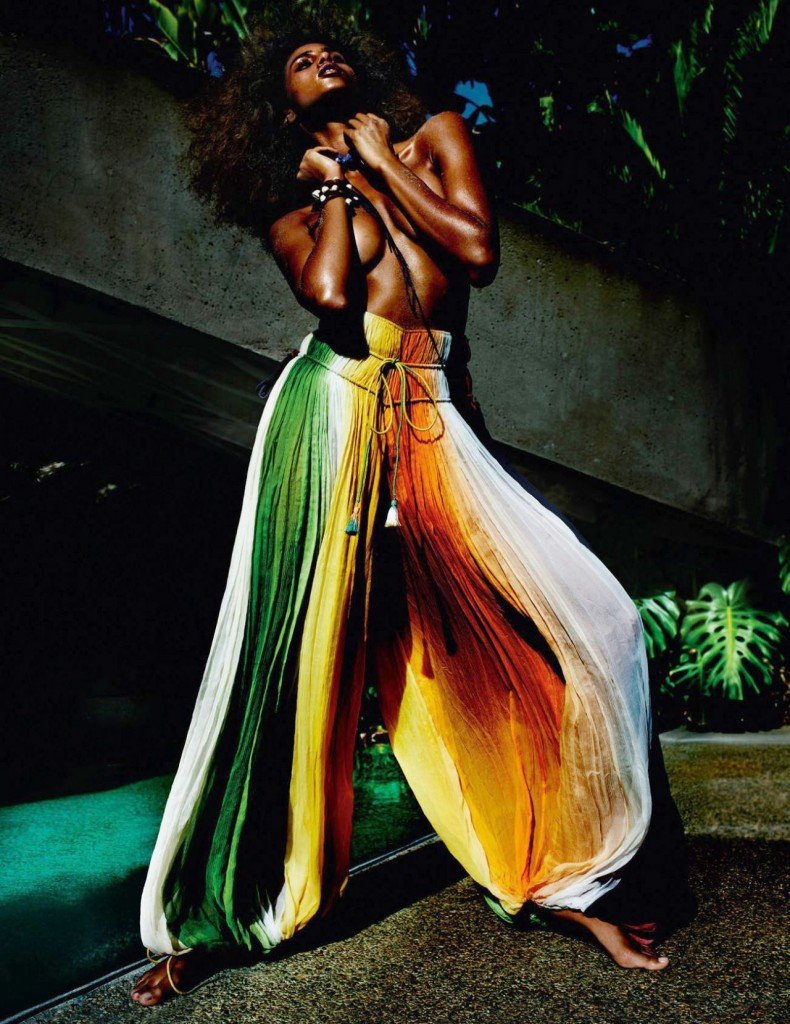 Imaan Hammam Sexy & Topless 4