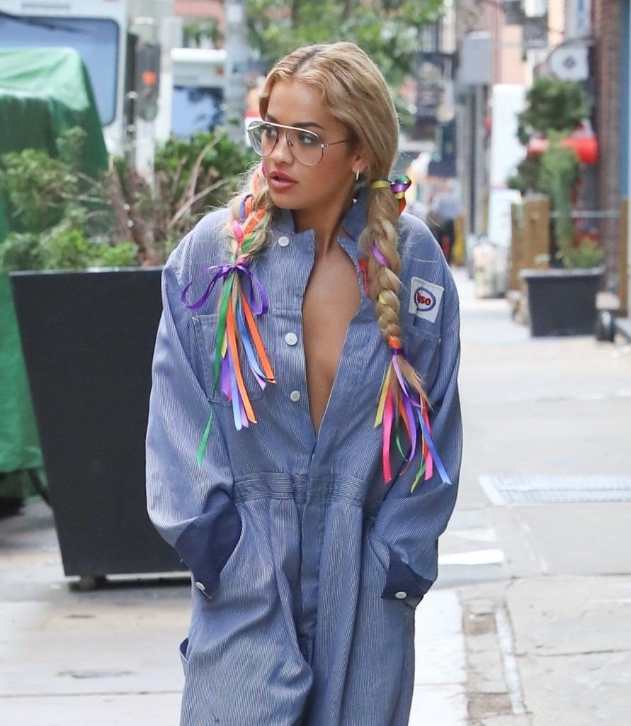 Rita Ora Braless 6