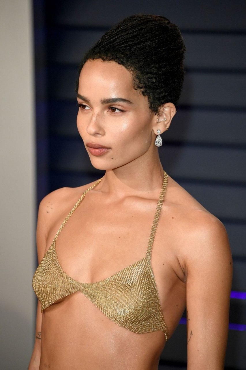 Zoe Kravitz See Through Nude