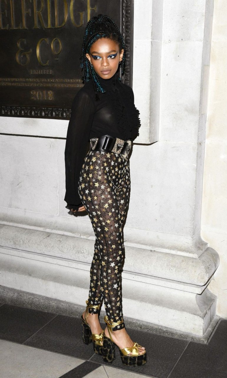 Selah Marley See Through Nude