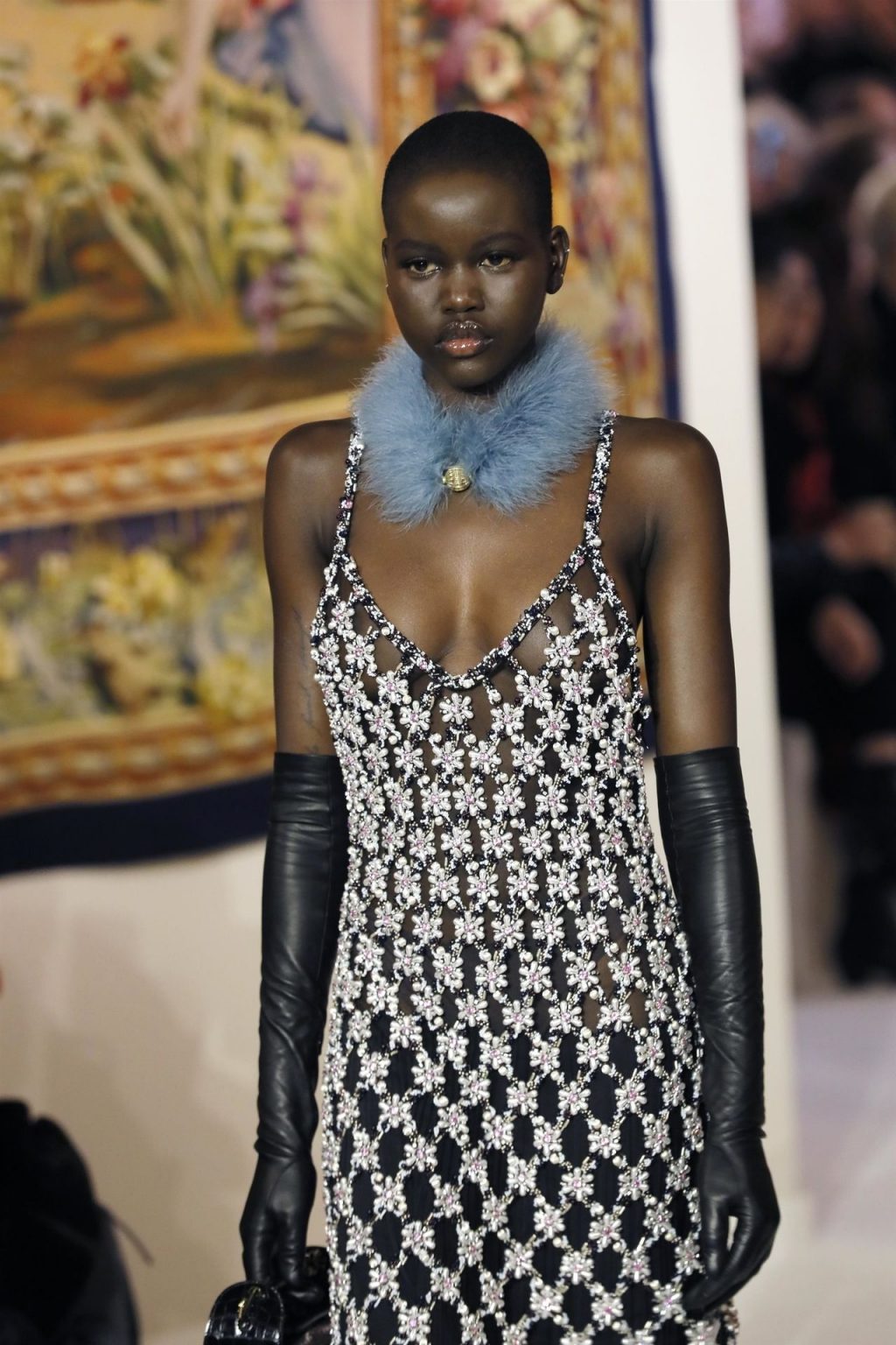 Adut Akech See Through