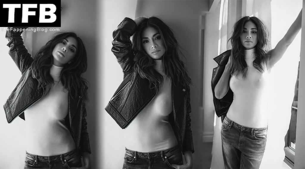 Nicole Scherzinger senza reggiseno